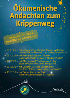Ökumenische Andachten zum Krippenweg