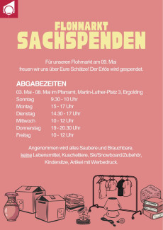 Abgabe Flohmarkt